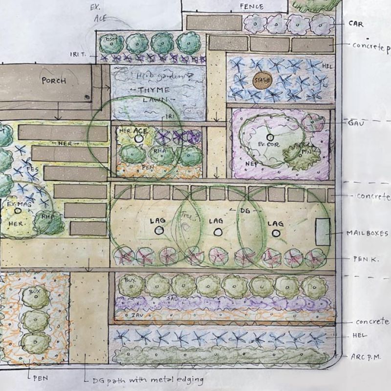Shooting Star Nursery landscape design example